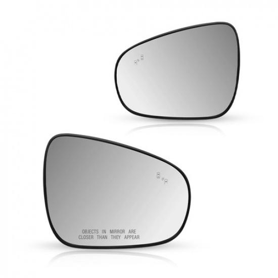 Mirror Glass Flat Heated Blind Spot Left Right Side For Lexus IS250 IS350 15-20