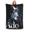 Ado WORLD TOUR Hibana Blanket Winter Soft Durable Throw Blanket for Boy Girl Couch Bed Graphic Bedspread Sofa Bed Cover