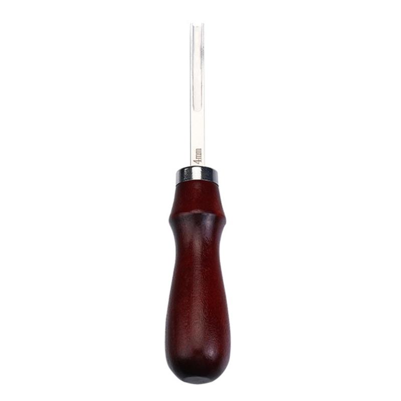 4/6/8/10mm Leather Edges Beveler Tool Leather Wide Shovel Thinner Leather Edges Trimmer Crafting Tools for Enthusiasts