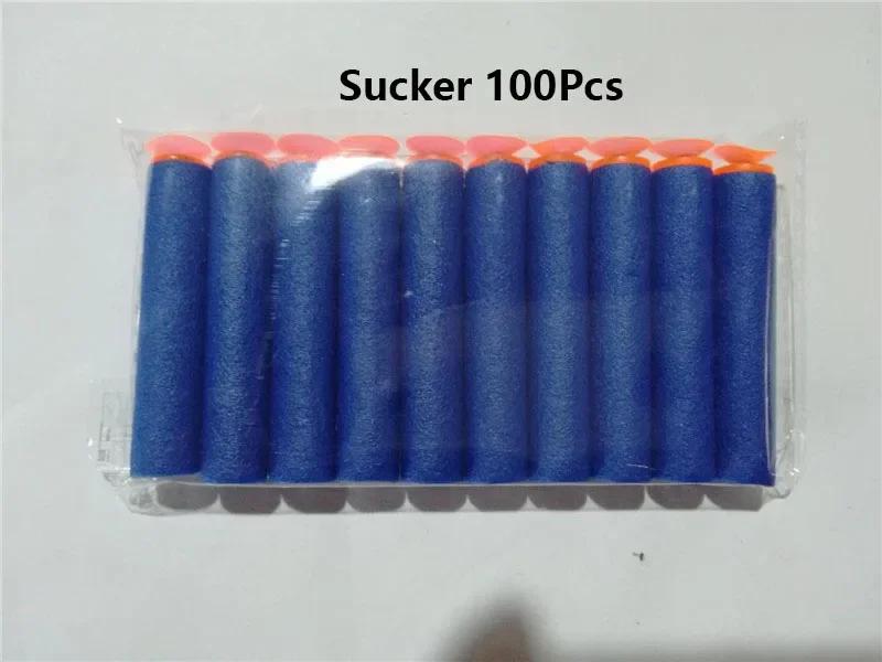 EVA Soft Round Suction Head Refill Darts Bullets for Nerf Gun Kids Toy Guns Accessories Bullets for Nerf Series Blasters Xmas