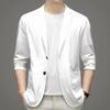 Spring and Summer Plus-size Sun Protection Light Mature Men's Casual Small Suit Light Business Suit Jacket