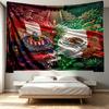 Club Deportivo Guadalajara Print Tapestry - Portable Wall Decor Cloth, for Home, Dorm, Travel, Bedroom, Living Room - Ideal Birthday Housewarming Gift