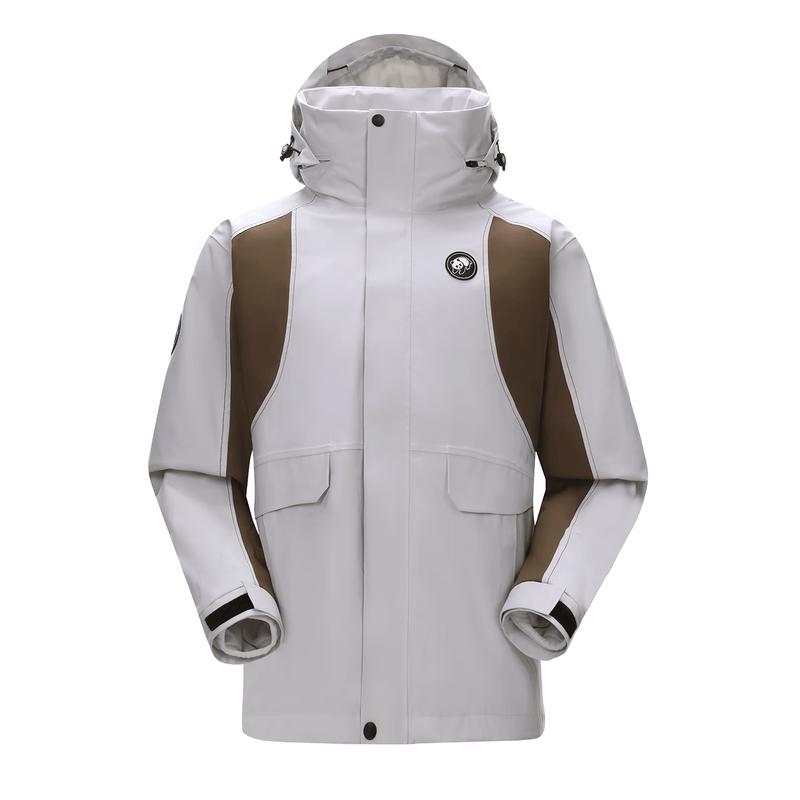 Panda Camel 3-in-1 Waterproof Fleece Hiking Jacket