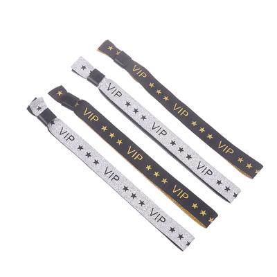 5Pcs Vip Cloth Event Wristband Vip Fabric Wristbands Solid Color Cloth Wristband Event Club Lightweight Concert Wrist Strap