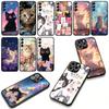 Cartoon Kitten Cat Eyes Lovely Phone Cover for Apple iPhone 16 15 14 Plus 13 12 Mini 17 Pro Max + ProMax 16E Air Case