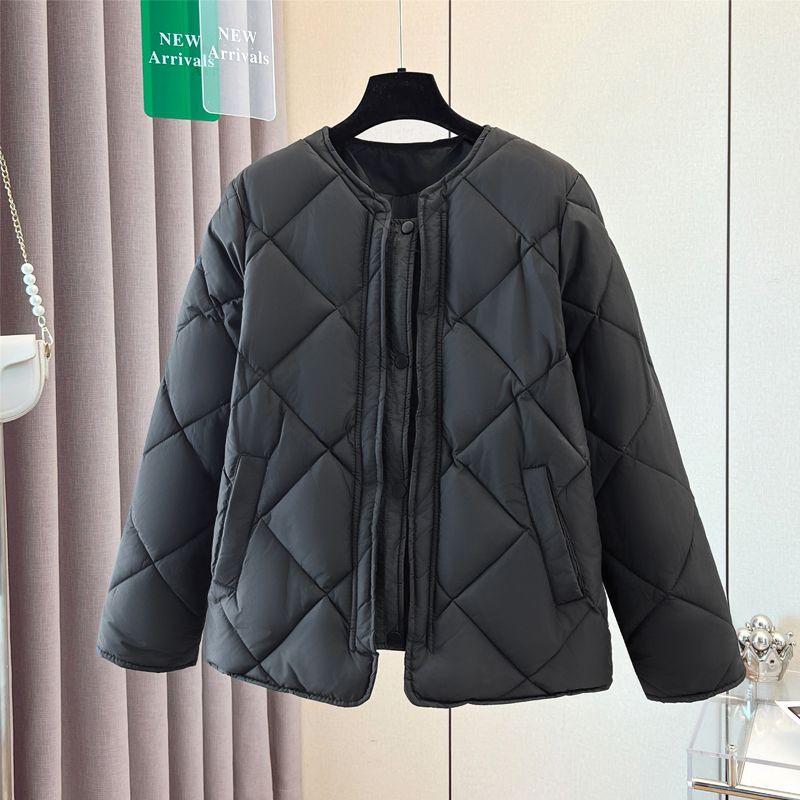 

Короткая зимняя новая хлопковая куртка в стиле ретро, высококлассная, взрывная, маленькая ароматная хлопковая куртка XL