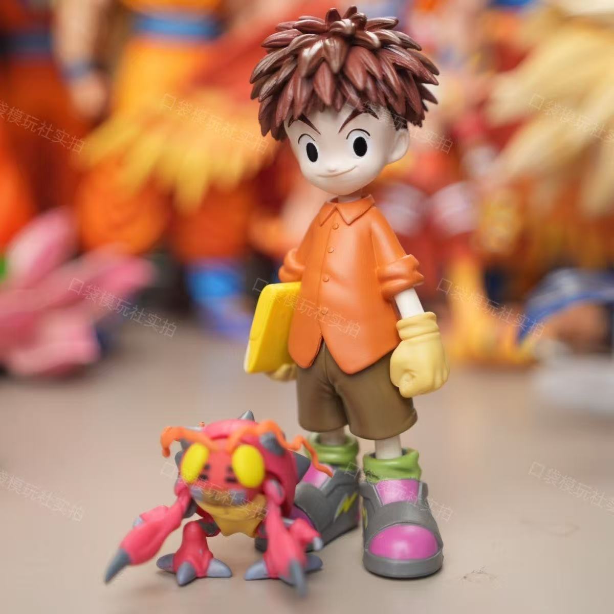 Anime Digimon Adventure Figure Lzumi Koshiro Tentomon Action Figures PVC Statue Collection Model Toys Gifts