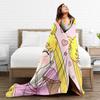Sailor Moons Soft Blanket  Children Plush Bedding Throws Aesthetic Couch Chair Flannel Bedspread Sofa Bed Cover