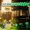 Znak na Halloween na podwórko, 4/6 szt. Odblaskowa czarna kot Halloween dekoracja na zewnątrz, Straszny znak na podwórko przed domem rodzinnym, Plastikowa dekoracja