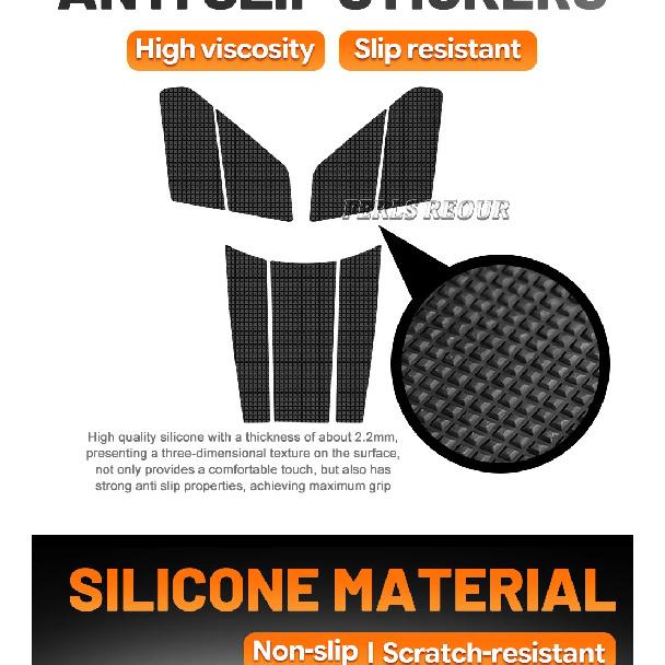 Fuel Tank Protector Stickers For Bmw R12g/Sr12gs 2025 2026 Silicone Scratche Protection Non-Slip High-End Motorcycle Accessories