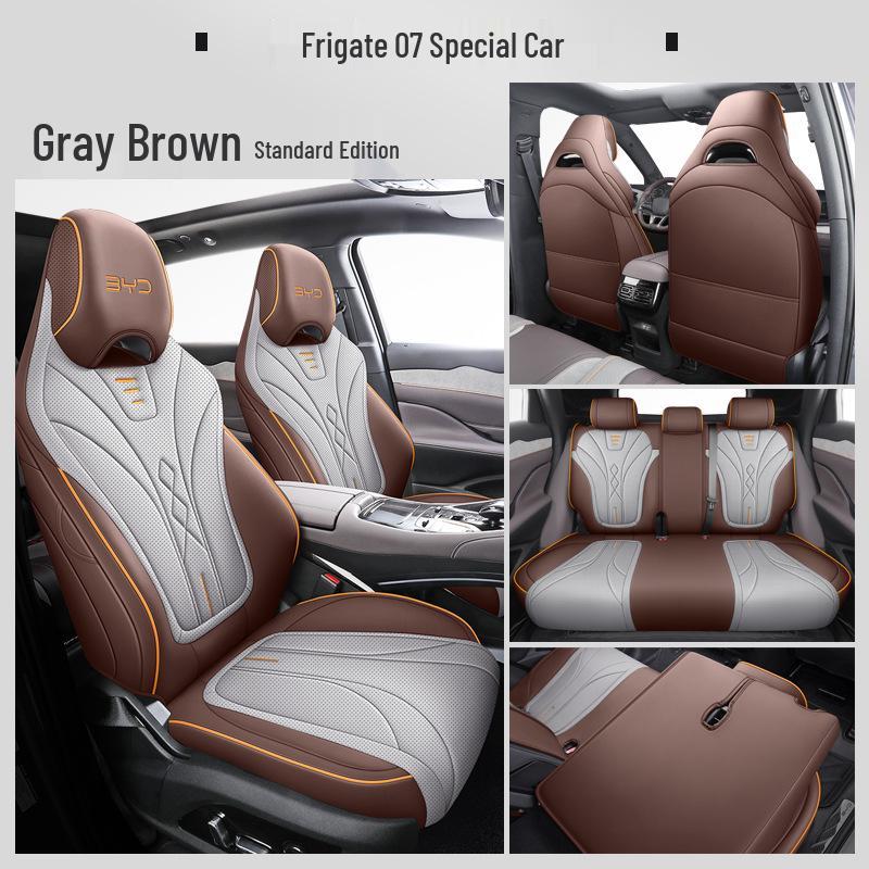 BYD Frigate 07: Five-Seat All-Season Full Leather Car Cushion.