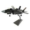 US F-35B Military Die-cast Model Fighter Jet with Display Stand Set - Finished Collector's Edition
