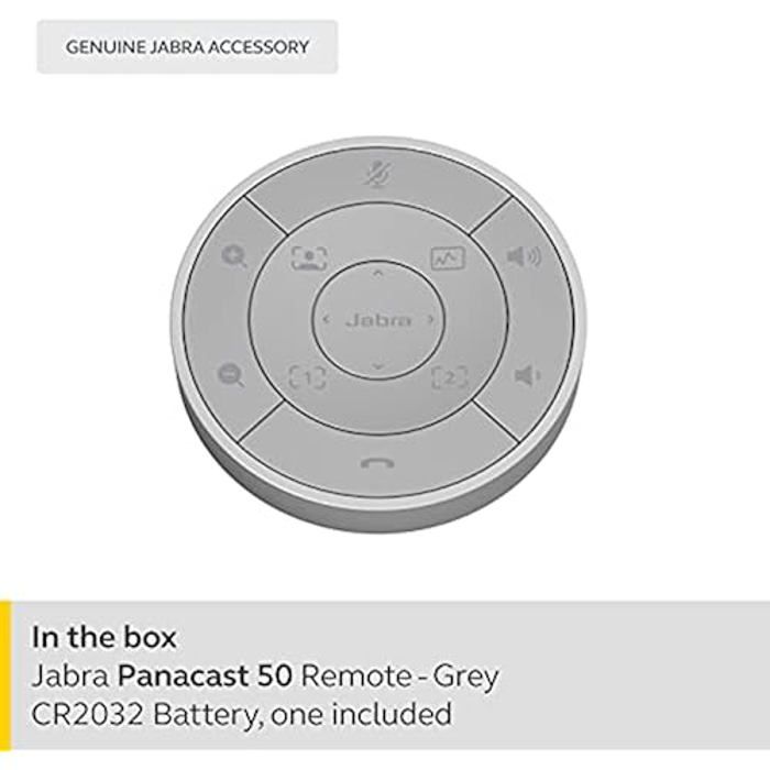 Télécommande universelle Jabra PanaCast 50 - Contrôlez à distance votre caméra de visioconférence
