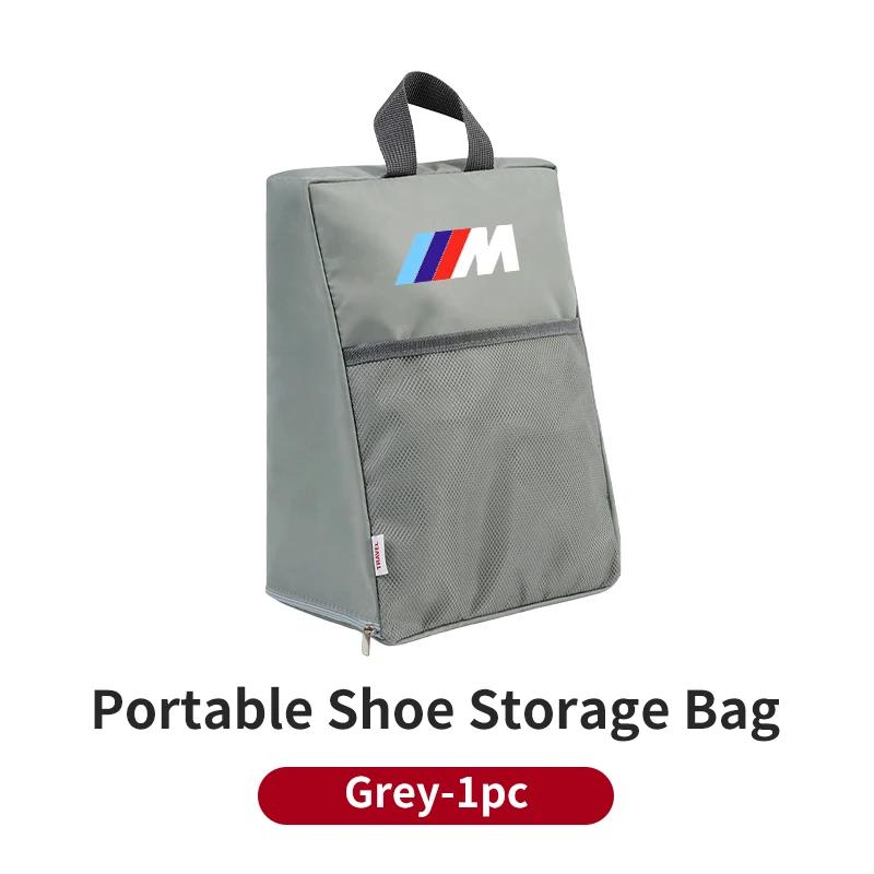 

Горячие 2025 Мужские Женские Обувь Хранение Сумка На Открытом Воздухе Путешествия Дом Кроссовки Органайзер Для BMW Power Performance M5 M6 F30 F10 E87 X3 X5 X6 серый