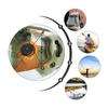 Kayak D Rings Buckles Lightweight Rope Buckle Safety Tie Down Loop, Deck Fitting Accessory