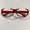 3 Style Black Red Cry Shed Tears Shape Eyeglasses Subculture Accessories Anime Role Cosplay Prop Anime Cosplay Celebrity Glasses