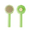 Sunflower Cat Brush for Shedding, Self Cleaning Cat Hair Brush, Pet Grooming Brush with Release Button for Short and Long Haired Cats Dogs (Green)