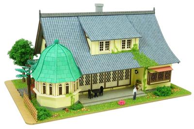 Sankei Studio Ghibli-serien Lånetagarna Arrietty Huset Pappershantverk 1/150 Arriettys MP07-36