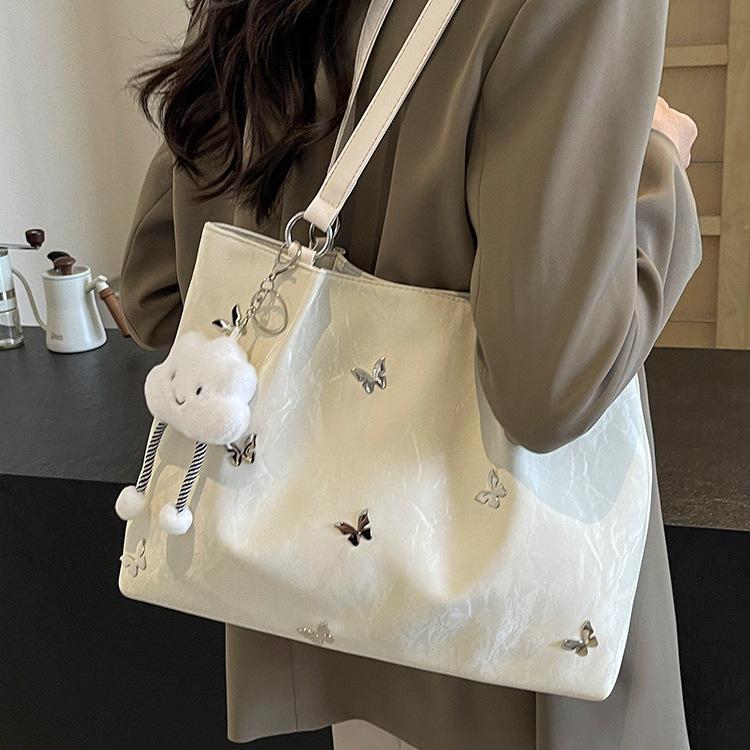 Tote Bag: Large Capacity Fashion Handbag for Women - Perfect for Spring/Summer, College, Commute, and Soft Shoulder Wear