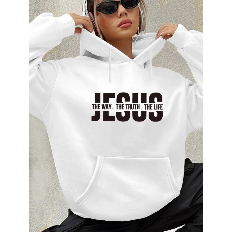 Gotischer Oversized Hoodie für Paare - Unisex Harajuku Stil mit Buchstabenaufdruck