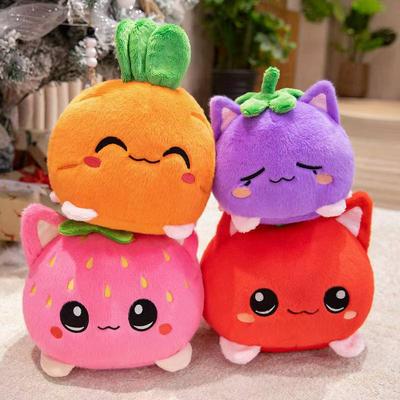 Latest Fruit Cat Doll Kawaii Stuffed Plush Toy Handmade Doll Cartoon Anime Cute Gift for Children's Birthday Doll Christmas