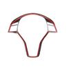 For Mercedes Benz B E CLA GLA GLK Class W246 W117 X204 X156 X204 Carbon Texture Car Steering Wheel Panel Frame Cover Trim