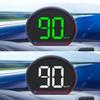 Universal Car HUD Head Up Display Speedometer GPS 3.6 Inch Big Font Digital Speed Meter with KMH MPH Auto Part Accessories