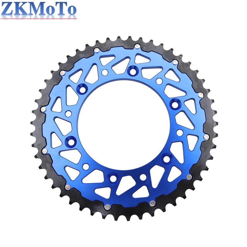 50T 52T Motorcycle Rear Chain Sprocket For KTM EXC EXCF SX SXF XC XCF XCW XCFW SMR 125 150 200 250 300 350 400 450 520 525 530
