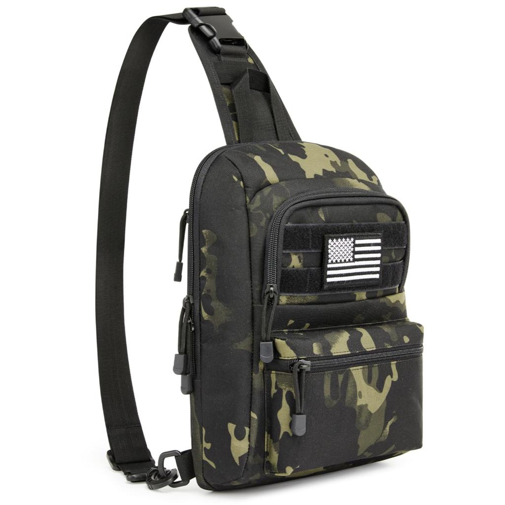 G4Free Tactical EDC Sling Compact Concealed Carry Backpack with Pistol Small Shoulder Crossbody Bag for and Outdoor Sports Bag, Bag, Holster, Pack,