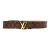 Louis Vuitton Mini Monogram Gürtel Canvas Damen Braun Breite 2,5cm #