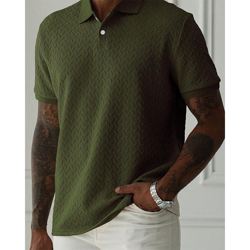 Summer Short Sleeve Shirt Mens Male Streetwear Man Tops Solid Color Poloshirt Brand Breathable Male Shirts Men