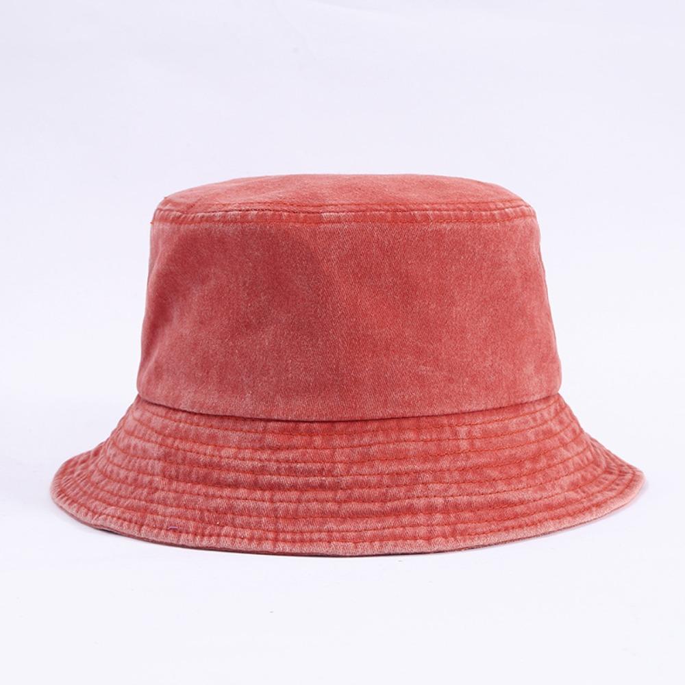 Fashion Summer Bucket Hat Washed Denim Hip Hop Panama Hats Casual Windproof Denim Cap Outdoor
