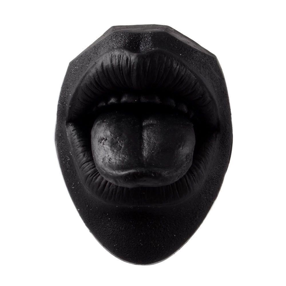 Lightweight Tongue Piercing Model Silicone Lip Stud Display Stand Lips and Tongue Model Crafts DIY
