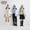 Teenie Weenie Women's Hooded Duck Down Jacket