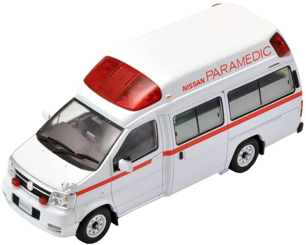 Tomica Limited Vintage Nissan Paramedic Completed LV-N43-01a (Catalog Version)