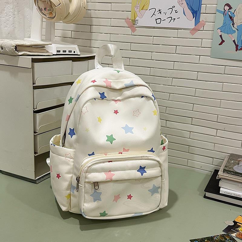 

Корейская версия рюкзака Ins Girl большой вместимости, новый рюкзак для школьного сезона, японская маленькая свежая студенческая сумка. .