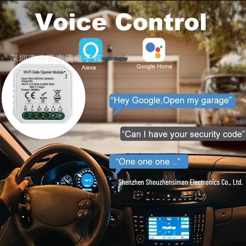 ZIGBEE Tuya Smart Garage Door Controller