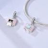 Compatible With Bangle Bracelets Diy Pendants Copper Plated Authentic Charm Bead Charms Polar Bear Moose Zebra Prayer Bead Charms Fine Jewellery Women