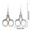 2Pcs Metal Craft Scissors Sharp Pointed Tip Retro Scissors Multipurpose Vintage Sewing Scissors Ergonomic Handle Sewing Supplies