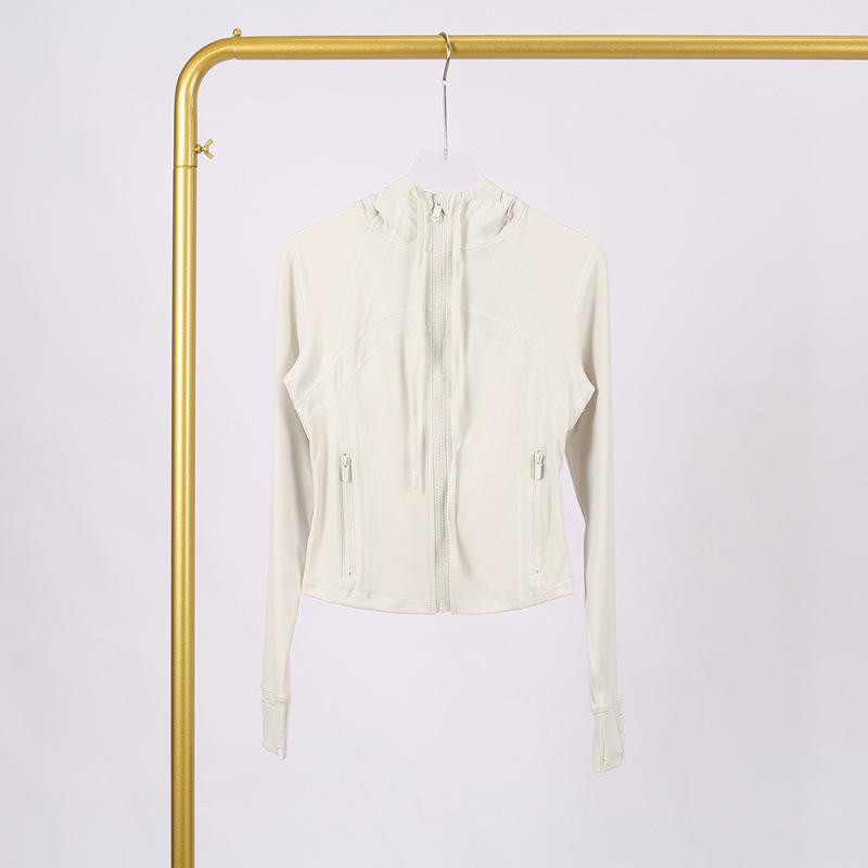 LULU Hooded Zip-Up Yoga Jacket - Sport & Fitness Outerwear Top