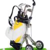 Golf Bag Miniature Pen Holder Souvenir 20x12x20cm Decorative Desk Toy for Home Office Book