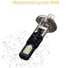 2pcs H1 6000K Super Bright 6000LM DRL LED Headlight Bulb Kit Bright Headlights