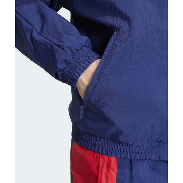 adidas Hiszpania Eqt Bluza dresowa Ciemnoniebieska Męskie Okrycia wierzchnie KG2575