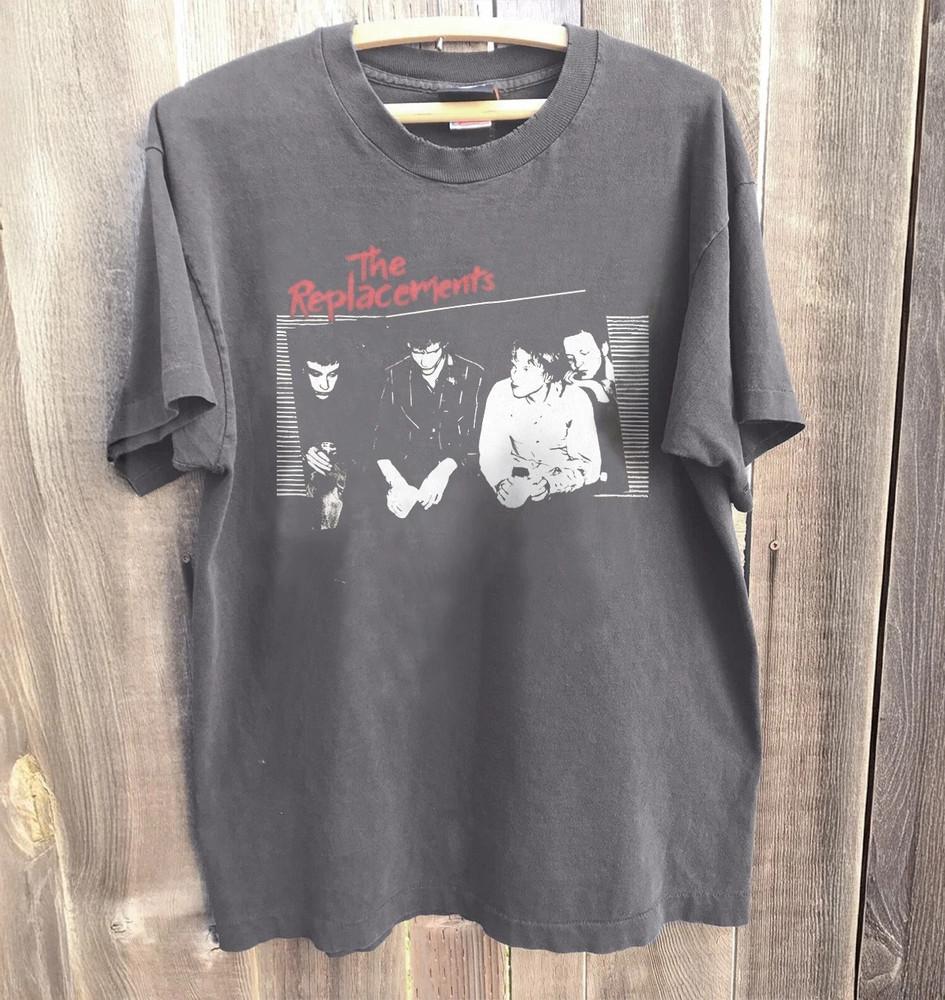 The Replacements Band Charcoal COTTON CHARCOAL Tee T Shirt Size S-5XL Unisex T-Shirt XXXXL