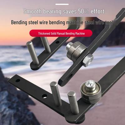 Heavy-Duty Manual Steel Wire & Rebar Bending Machine