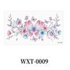 3D Texture Floral Body Art Sticker Crown Cross Wing Temporary Tattoo Instant Decals  Music Festival