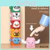Plastic Animal Stacking Toy For Kids Educational Cognitive Play Gift For Toddlers