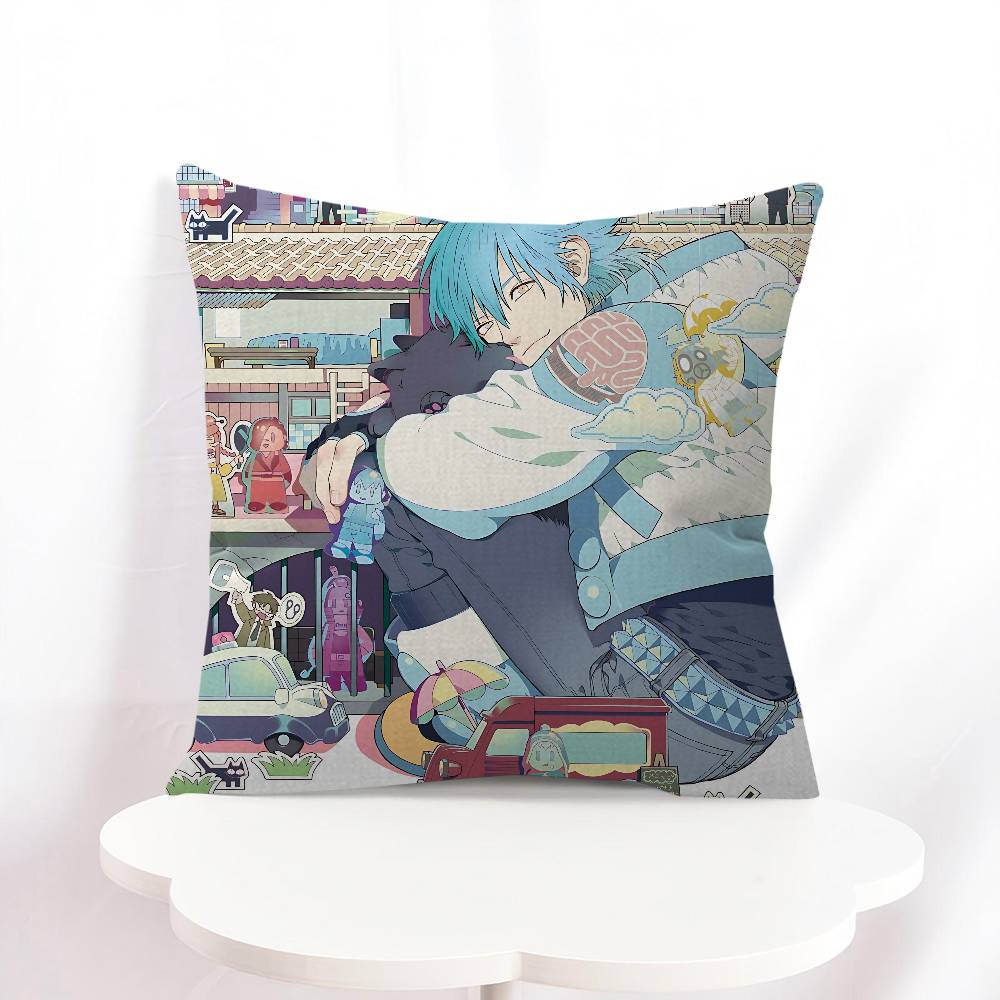 D-DRAMAtical Murder Pillow Gift Home Office Decoration Bedroom Sofa Car Cushion Cover Case 45x45