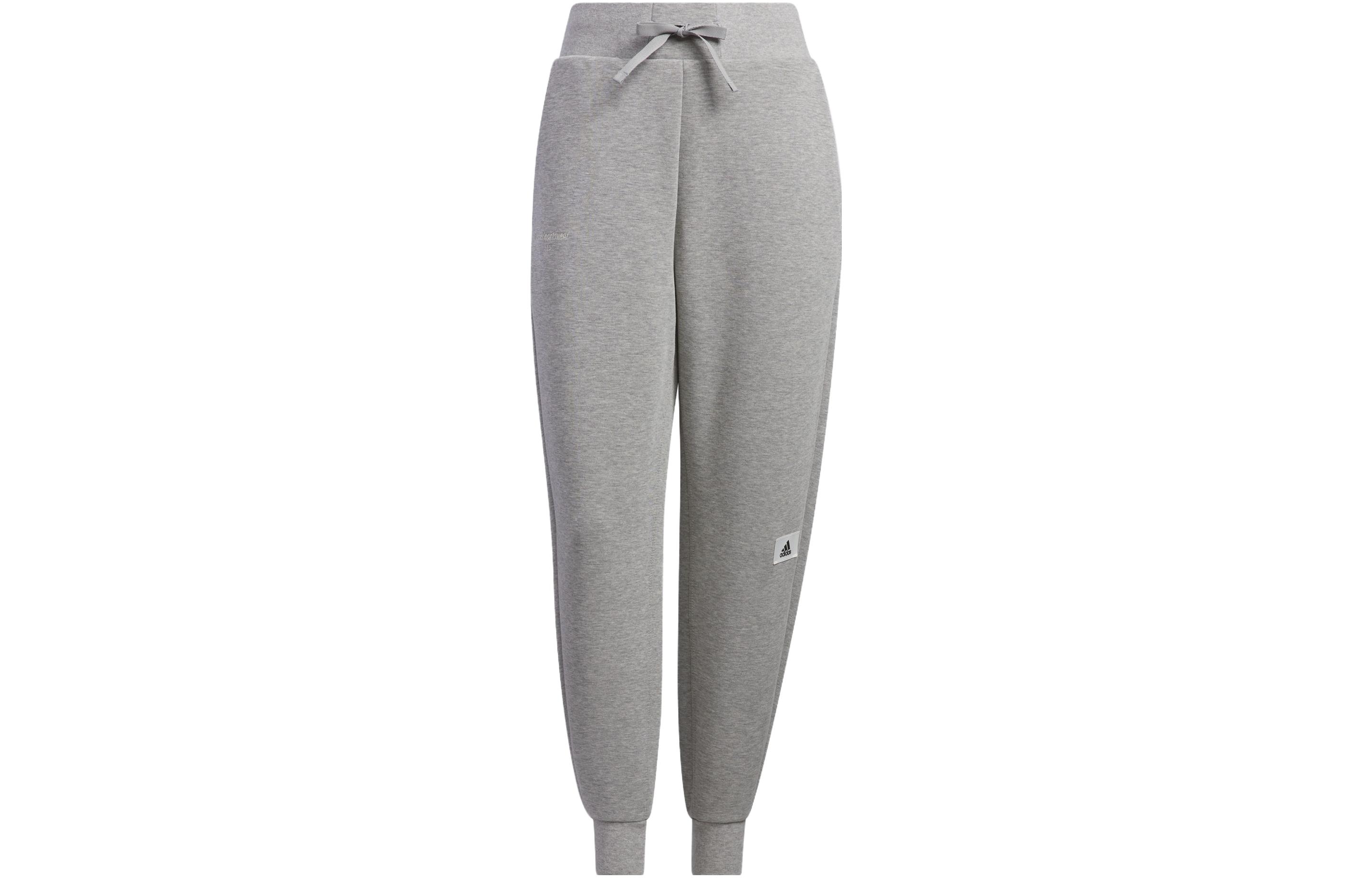Adidas Lounge Knitted Sweatpants Women s Gray IP7053 XS