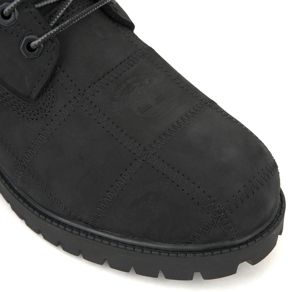 Supreme x Timberland 6 palcové prémiové voděodolné boty Patchwork - Černé unisex tenisky TB0A5TBZ-W05